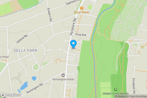 Map location for Pershore Avenue, BIRMINGHAM, West Midlands, B29 7NP