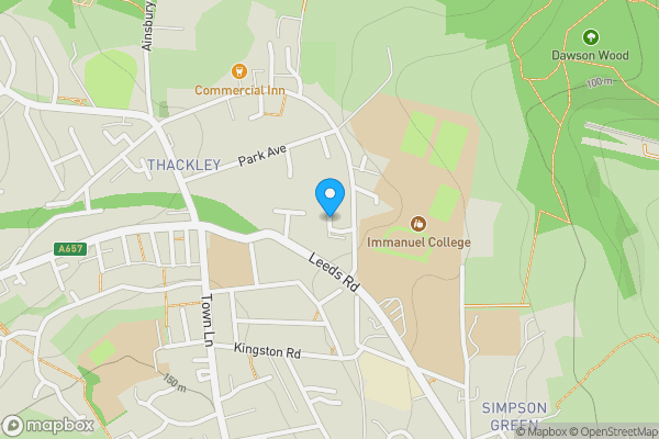 Map location for Lodge Road, BRADFORD, West Yorkshire, BD10 0RF