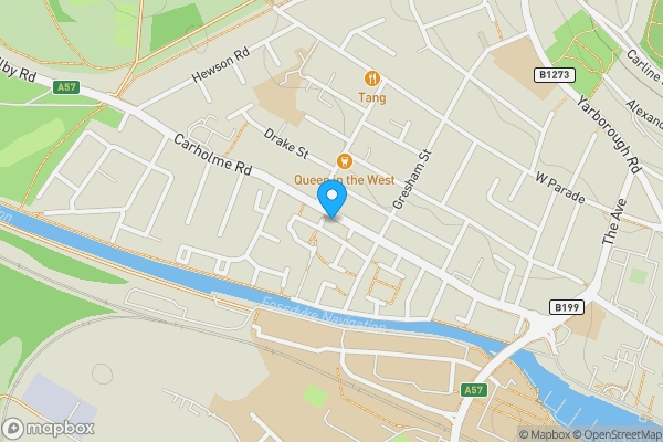 Map location for 100 Carholme Road, Lincoln LN1 1SP
