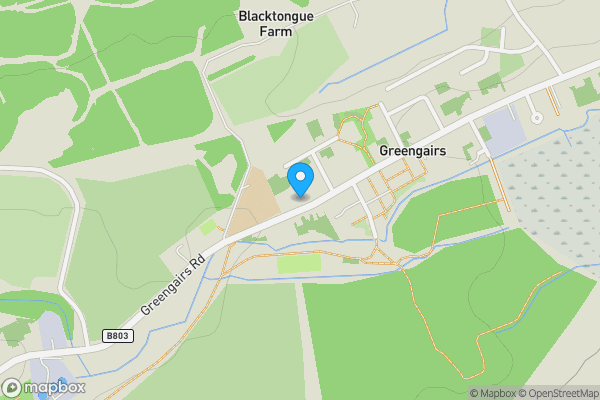 Map location for 291 Greengairs Road, Greengairs, Airdrie, Lanarkshire ML6 7TE