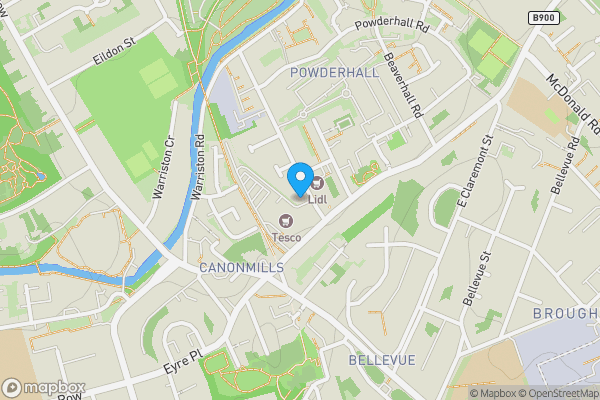 Map location for 16 Logie Green Road, Edinburgh EH7 4EZ