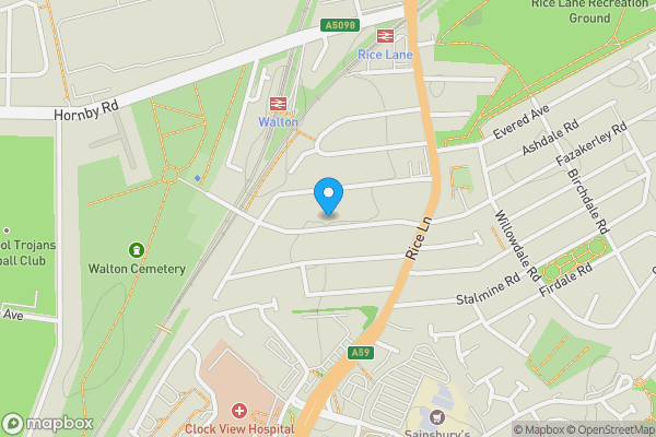 Map location for 44 Rawcliffe Road, Liverpool L9 1AW