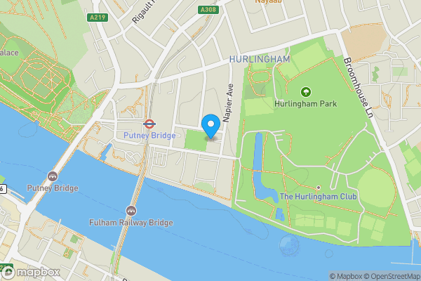 Map location for 63 Parking Space , London, SW6 3XA