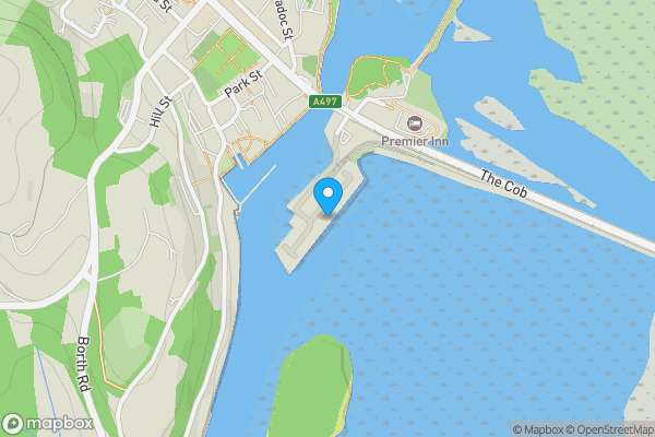 Map location for South Snowdon Wharf, PORTHMADOG, Gwynedd, LL49 9ND