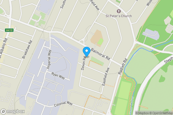 Map location for 3 Liberty Apartments, 19 Devon Road, Watford, Hertfordshire, WD24 4HS