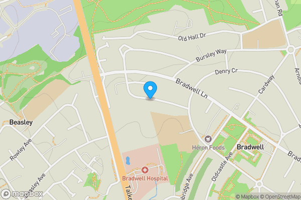 Map location for Knype Way, Newcastle-under-Lyme ST5 8JL