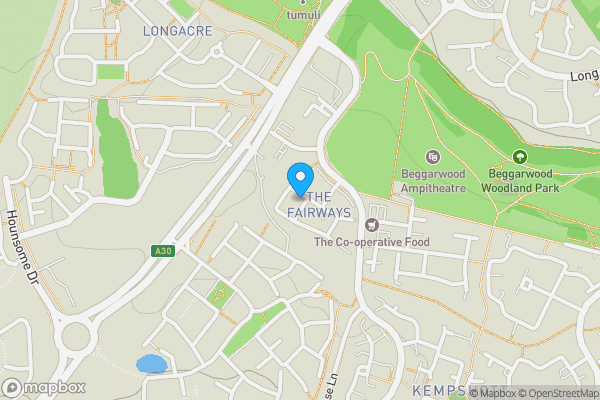 Map location for 68 The Coach Road, Basingstoke, Hampshire, RG23 7FY