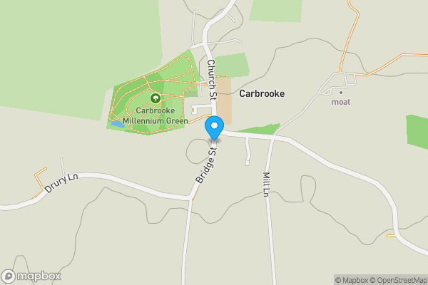 Map location for Bridge Street, Thetford, Norfolk, IP25 6SN