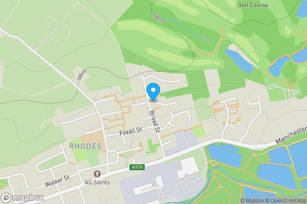 Map location for Mount Pleasant, Middleton, Manchester, M24