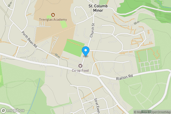 Map location for 31 Church Street, Newquay, Cornwall, TR7 3ET