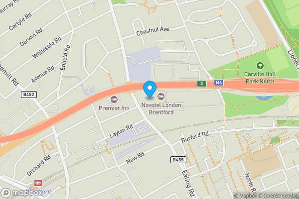 Map location for 2102 Kew Eye Apartments, Ealing Road, BRENTFORD, Middlesex, TW8 0GA