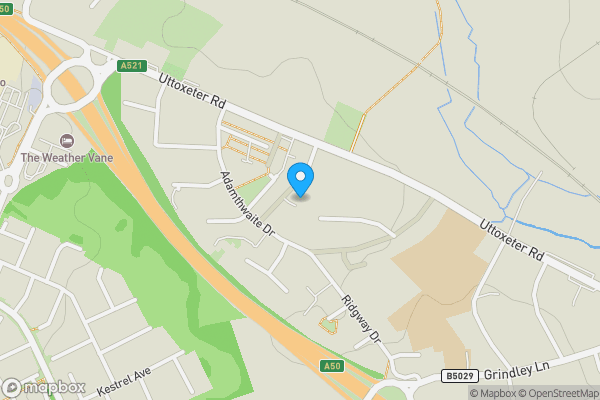 Map location for 5 Fieldway, Stoke-on-Trent ST11 9HS