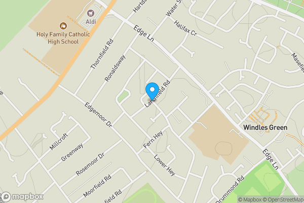 Map location for Land at, Larchfield Road, Thornton, Liverpool, Merseyside, L23 9UX