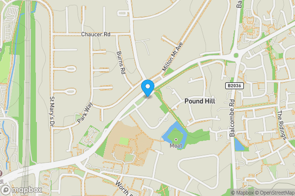 Map location for Worth Park Avenue, Crawley, West Sussex, RH10 3SH