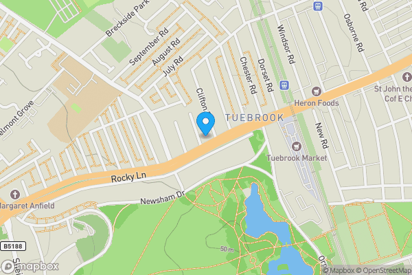 Map location for Flat 9 Somerset House, 453 West Derby Road, Liverpool L6 4BN