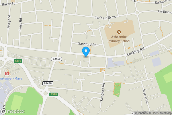 Map location for Swiss Road, Weston-super-Mare, North Somerset, BS23 3AX