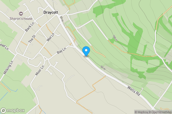 Map location for Wells Road, Rodney Stoke , BS27