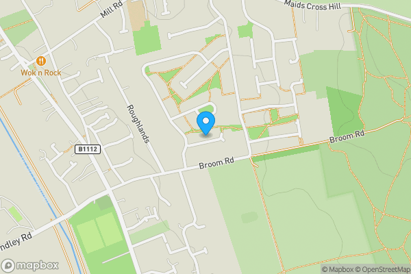 Map location for 7 Broom Road Close Lakenheath, Brandon, Suffolk, IP27 9EQ