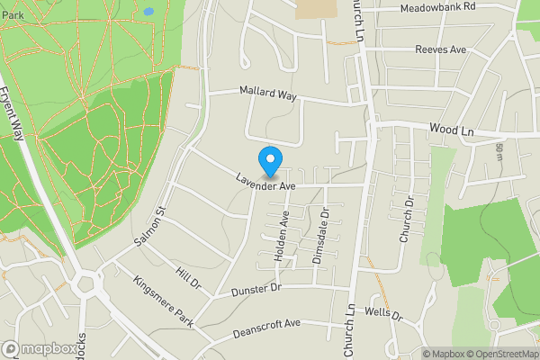 Map location for 60 Lavender Avenue, Kingsbury, NW9 8HE