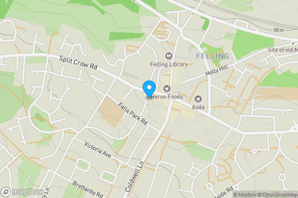 Map location for 3 Nugent Row, Gateshead, Tyne And Wear, NE10 9AZ