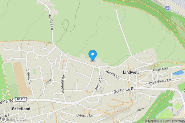 Map location for 71a Hoults Lane, Greetland, Halifax, HX4 8HW