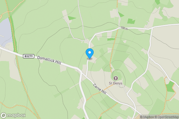 Map location for Castle View, St. Austell, Cornwall, PL26 8BZ