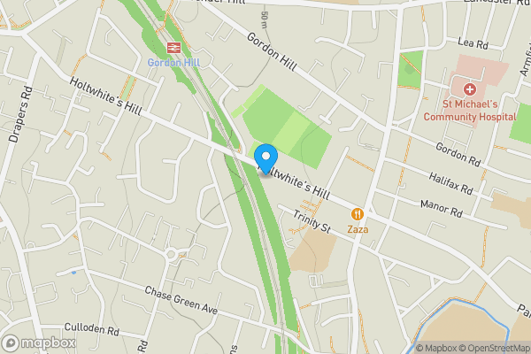 Map location for 56 Holtwhites Hill, Enfield, Middlesex, EN2 0RX