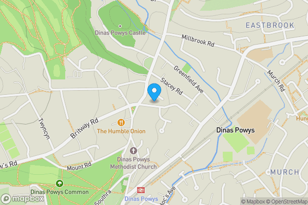 Map location for Flat 3, 9 Elm Grove Road, Dinas Powys, CF64 4AA