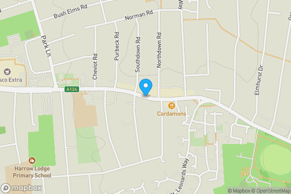 Map location for Hornchurch Road, Hornchurch, Essex, RM12 4SZ