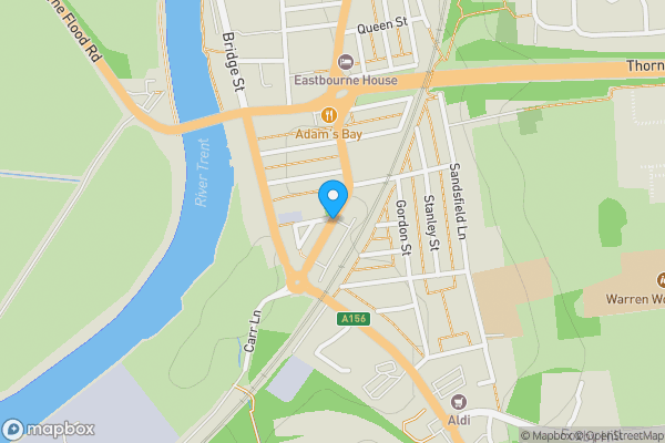 Map location for Ashcroft Road, GAINSBOROUGH, Lincolnshire, DN21 1LD