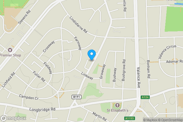 Map location for 202A Bennetts Castle Lane, Dagenham, Essex, RM8 3XP