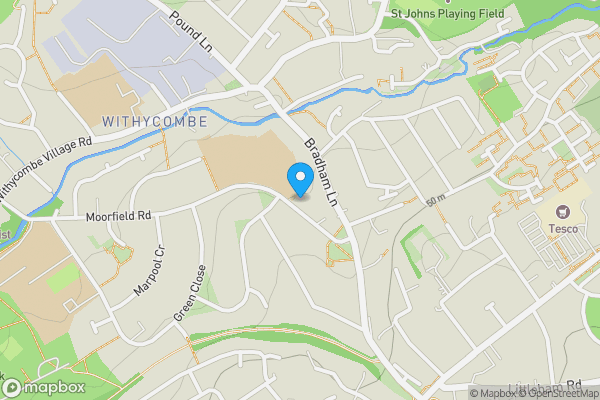 Map location for Plot adj 65 Moorfield Road, Exmouth, EX8 3QP