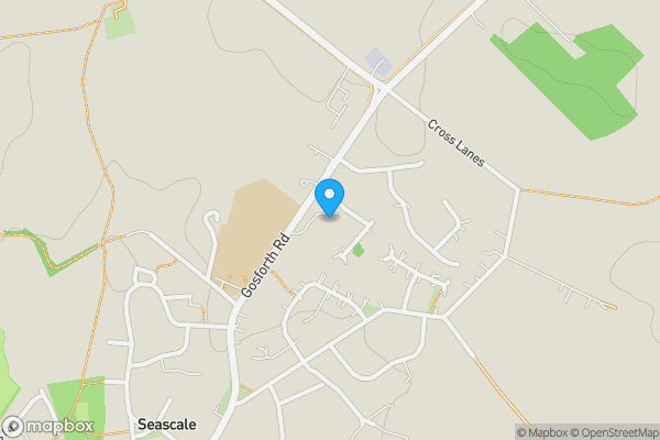 Map location for Lingmell Lodge, Gosforth Road, Seascale, Cumbria, CA20 1HQ