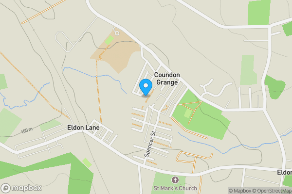 Map location for 30 St. Marks Court Coundon Grange, Bishop Auckland, County Durham, DL14 8XQ