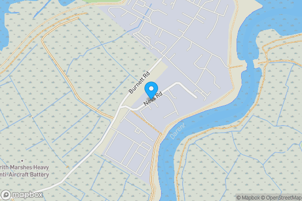 Map location for Ness Road, Dartford, Erith, UK