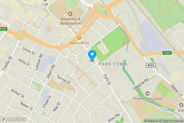 Map location for G27, 146-158 Park Street, Luton, LU1 3EY