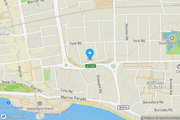Map location for Sea, Essex, SS1 2HB