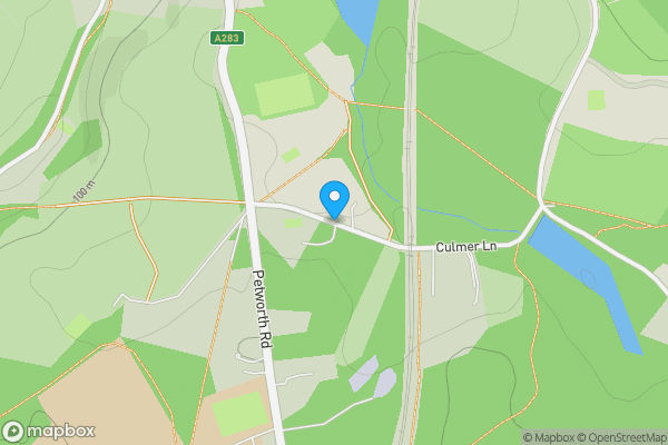 Map location for Plot 1A and 1B, Land north of Culmer Lane, Surrey, GU8 5SP