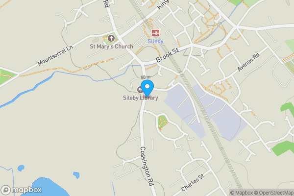 Map location for 29 Cossington Road, Sileby, Loughborough, LE12 7RW