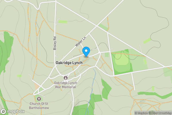 Map location for Oakridge Lynch, Stroud, Gloucestershire, GL6 7NZ