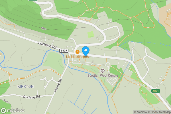 Map location for The Forth Inn Main Street, Aberfoyle, FK8  3UQ