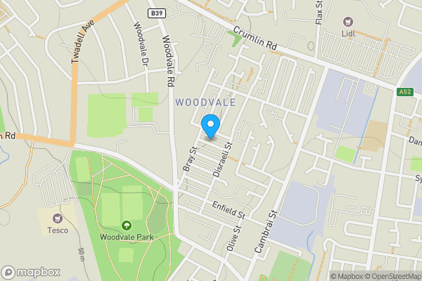 Map location for 19 Fingal Street, Belfast, County Antrim, BT13 3DY