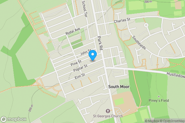 Map location for 11 Poplar Street, Stanley, County Durham, DH9 7AX