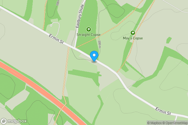 Map location for Lanes End House, Woodlands St.Mary, Hungerford, RG17 7BG