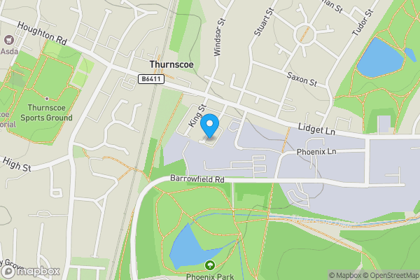 Map location for 29 Queen Street Thurnscoe, Rotherham, South Yorkshire, S63 0JN