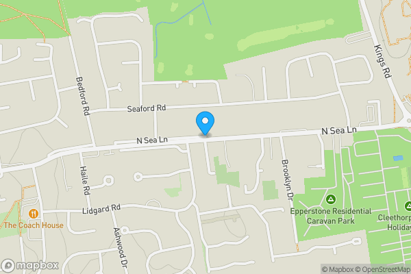 Map location for North Sea Lane, Grimsby, DN36 4XB