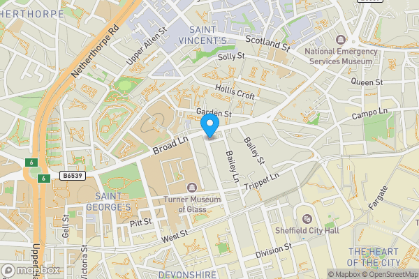 Map location for Rockingham House, Bennetthorpe, Doncaster, South Yorkshire, DN2 6AA