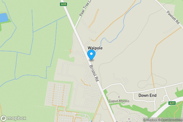 Map location for 1 Walpole Cottage Walpole, Bridgwater, Somerset, TA6 4TF