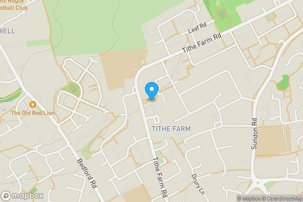 Map location for Land Adjacent to 1 The Link, Houghton Regis, Dunstable, Bedfordshire, LU5 5HQ