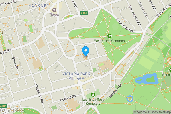 Map location for Flat 26 Chelsfield Point, Penshurst Road, London, E9 7DY